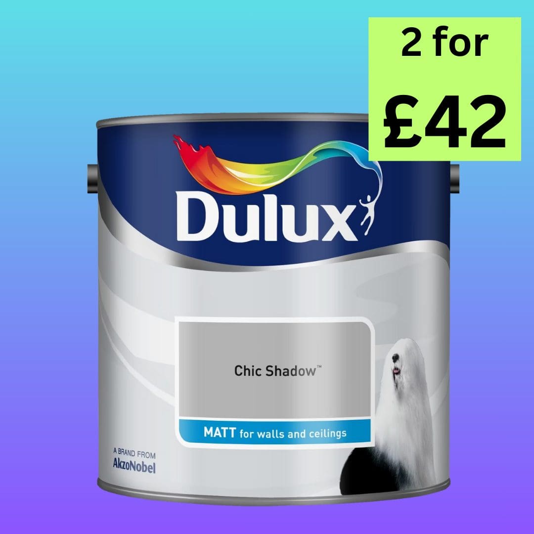 Dulux Matt 2.5L Emulsion Paint (Full Range) 1 Dulux Matt 2.5L Emulsion Paint (Standard)