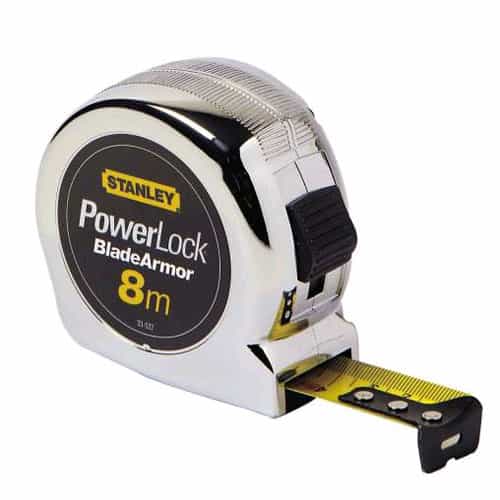 Stanley Powerlock Tape Measure 8m / 26ft - 0-33-526 1 Stanley Powerlock Tape Measure 8m / 26ft - 0-33-526