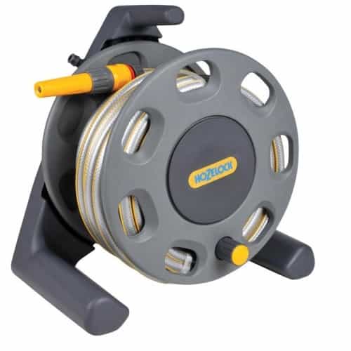 Hozelock 2412 Hose Reel with 25m Hose and Fittings 1 Hozelock 2412 Freestanding Hose Reel Plus Hose - 25m