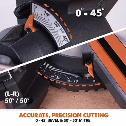 Evolution R210SMS-300 PLUS Sliding Mitre Saw (with Plus Pack) 210 mm 2 Evolution R210SMS-300 PLUS Sliding Mitre Saw (with Plus Pack) 210 mm - Image 2