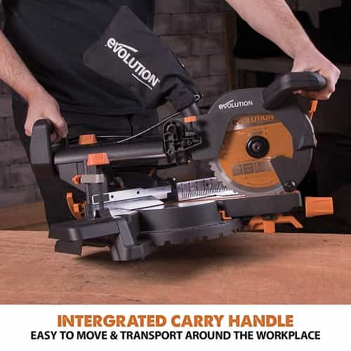 Evolution R210SMS-300 PLUS Sliding Mitre Saw (with Plus Pack) 210 mm 3 Evolution R210SMS-300 PLUS Sliding Mitre Saw (with Plus Pack) 210 mm - Image 3