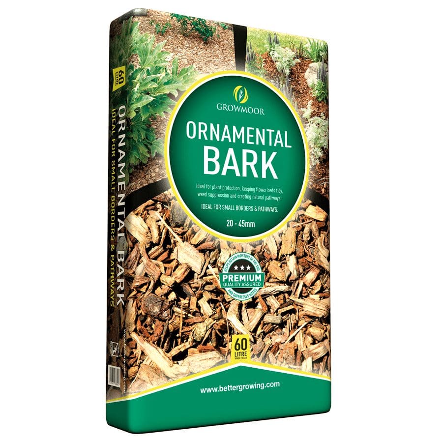 Growmoor Ornamental Bark 60L (2 for £15) 1 Growmoors Ornamental Bark