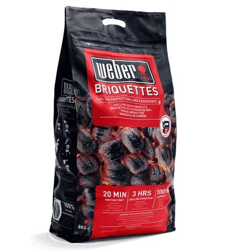 Weber Charcoal Briquettes 8kg 1 Weber Charcoal Briquettes