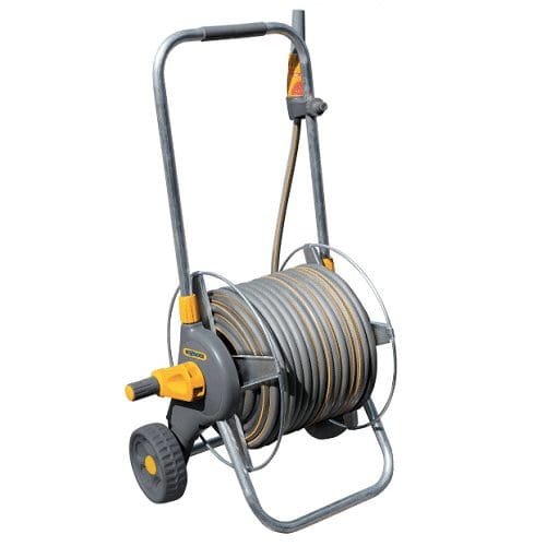 Hozelock Premium Metal Cart (60m) with 50m hose - 2436 1 Hozelock Premium Metal Cart (60m) with 50m hose - 2436