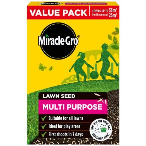 Miracle-Gro Multi Purpose Grass Seed 1.6kg 1 Miracle-Gro Multi Purpose Grass Seed 1.6 kg