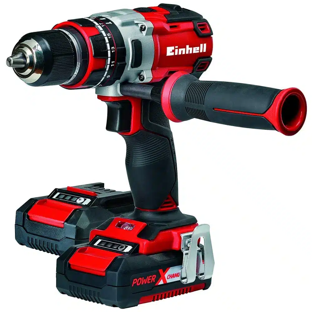 Einhell PXC 18V Professional Brushless 50Nm Combi Drill Kit (2x 2Ah) 1 Einhell PXC 18V Professional Brushless 50Nm Combi Drill Kit