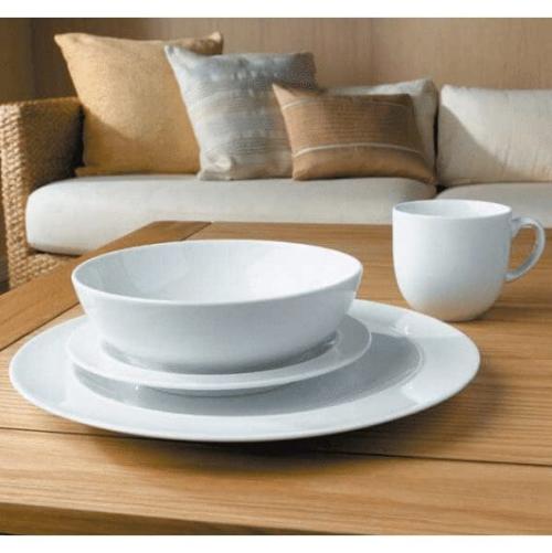 White By Denby 16 Piece Tableware Set 1 White By Denby 16 Piece Tableware Set
