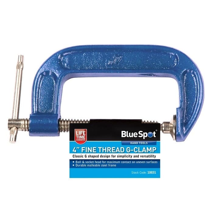BlueSpot G Clamp 4" 1 BlueSpot G Clamp 4"