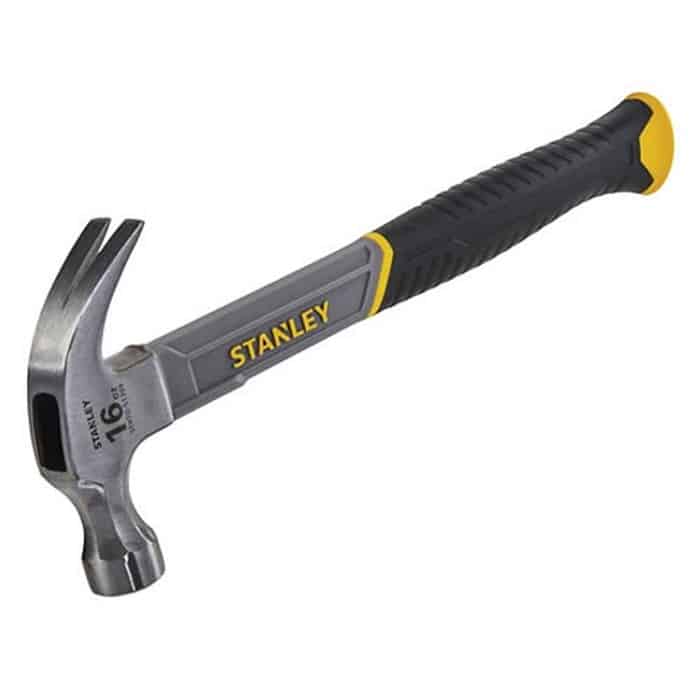 Stanley Fibreglass Claw Hammer 16oz (STHT0-51309) 1 Stanley Fibreglass Claw Hammer 16oz - STA051309
