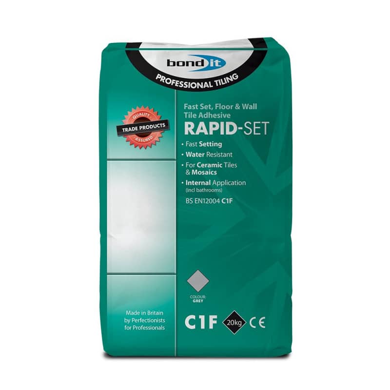 Bond It Rapid Set Tile Adhesive 20kg 1 Bond It Rapid Set Tile Adhesive 20kg