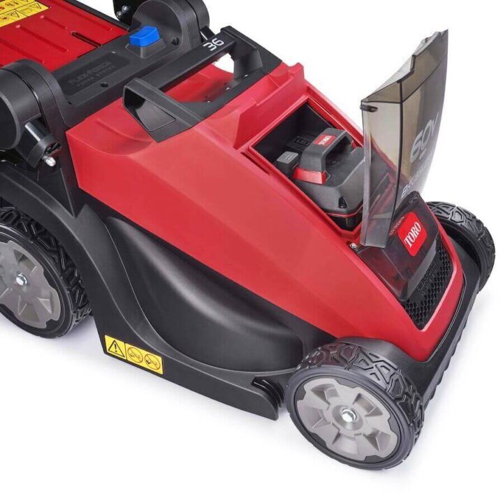 Toro eMulticycler eL36PST 36cm 60V Cordless Lawn Mower Kit – 21836 2 Toro eMulticycler eL36PST 36cm 60V Cordless Lawn Mower Kit – 21836