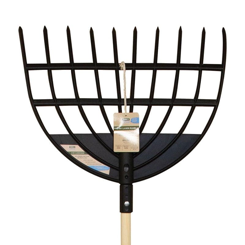 Town and Country 2-in-1 Lawn Rake / Leaf Rake 1 Town and Country 2-in-1 Lawn Rake / Leaf Rake