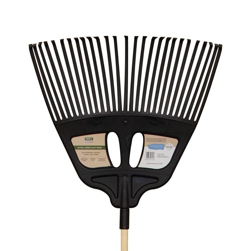 Town & Country Extra Large Leaf Rake / Lawn Rake 1 Town & Country Extra Large Leaf Rake