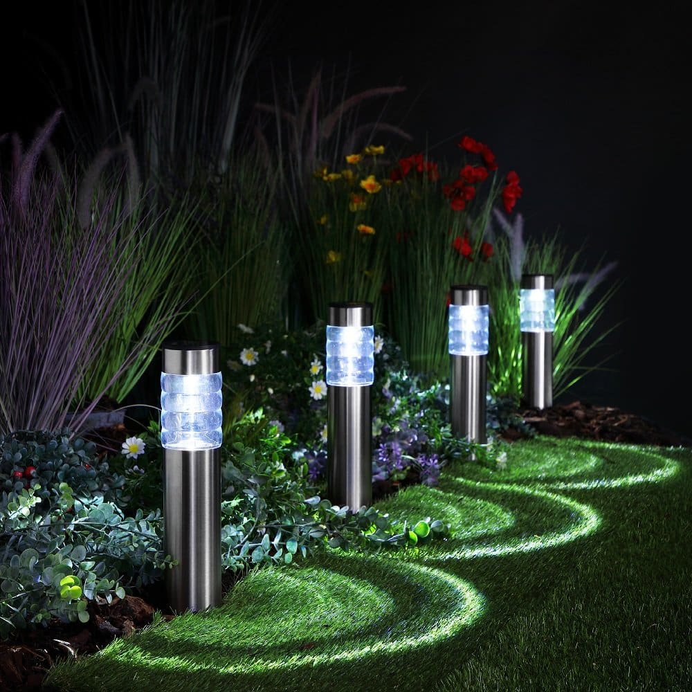 Noma Low Volt 4x Midi Prism Bollards (Connectable) 1 Noma Low Volt 4x Midi Prism Bollards (Connectable)