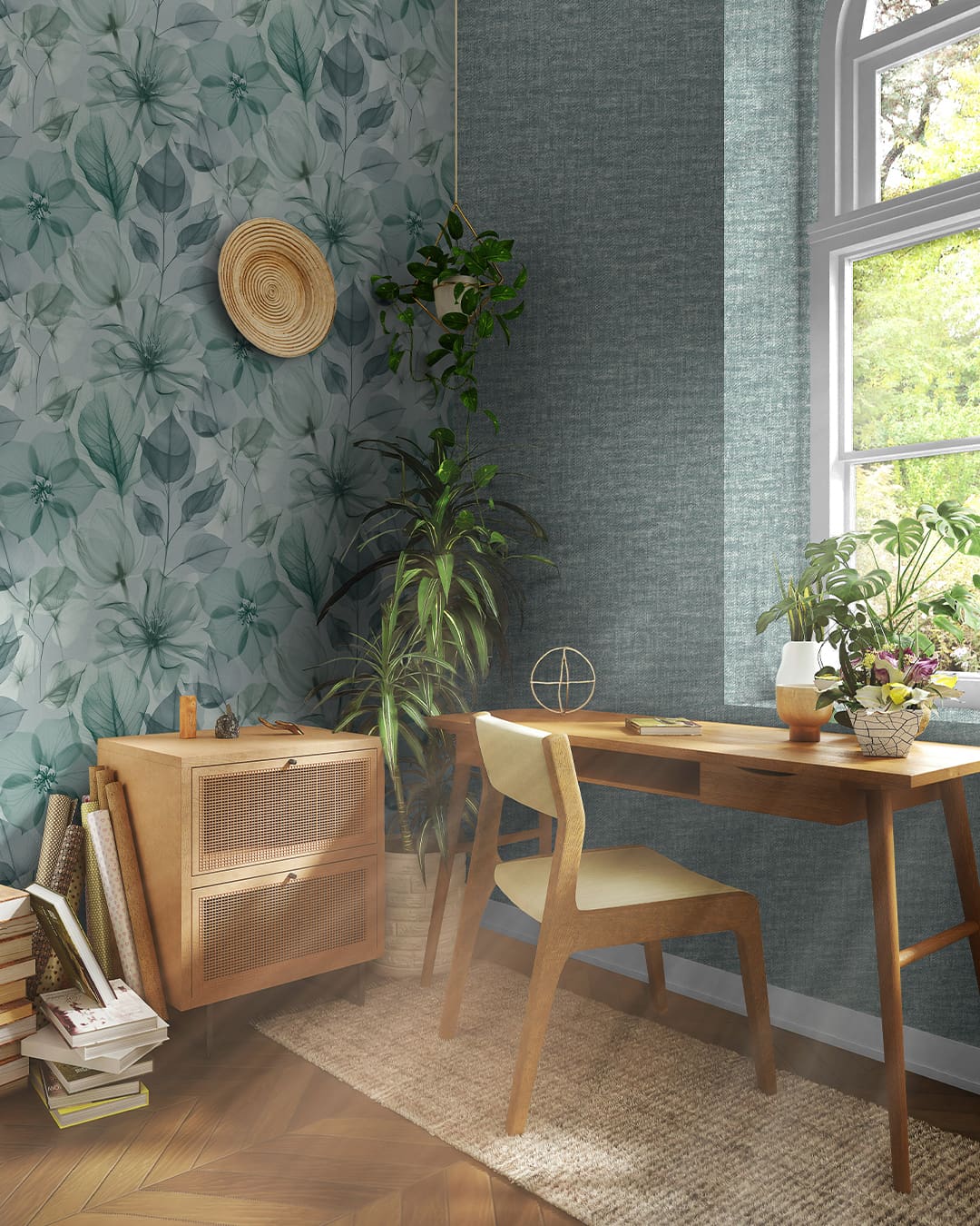 Arlington Aquamarine Wallpaper 1 Arlington Aquamarine Wallpaper
