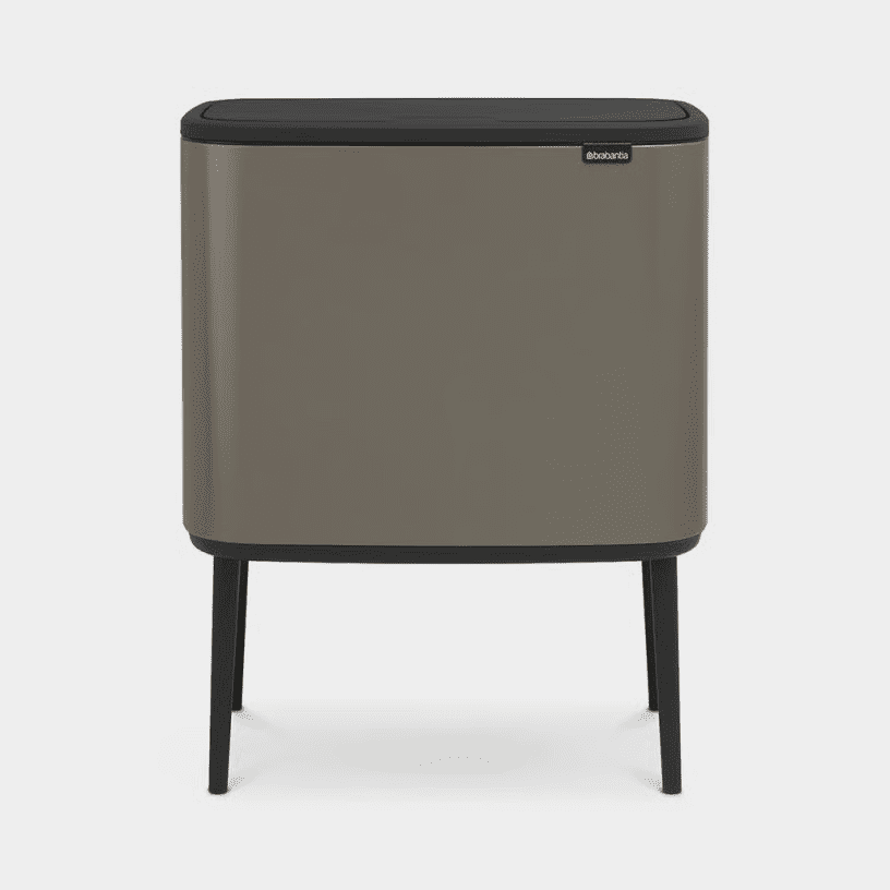 Brabantia Bo Touch Bin 11 + 23L Platinum (316142) 1 Brabantia Bo Touch Bin 11 + 23L Platinum