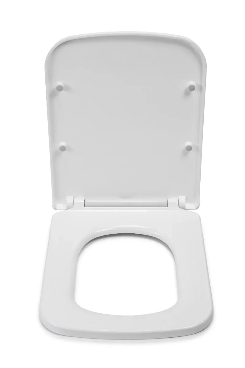 Croydex Leven Flexi-Fix™ Square Toilet Seat 2 Croydex Leven Flexi-Fix™ Square Toilet Seat - Image 2