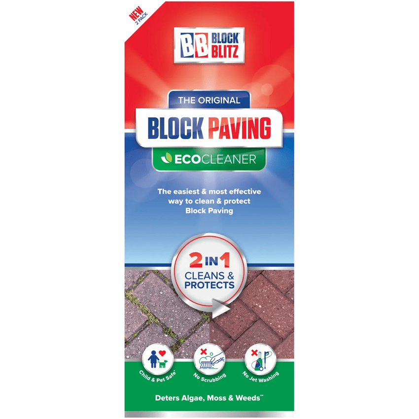 Block Blitz Block Paving Cleaner Pack of 2 1 Block Blitz Block Paving Cleaner Pack of 2