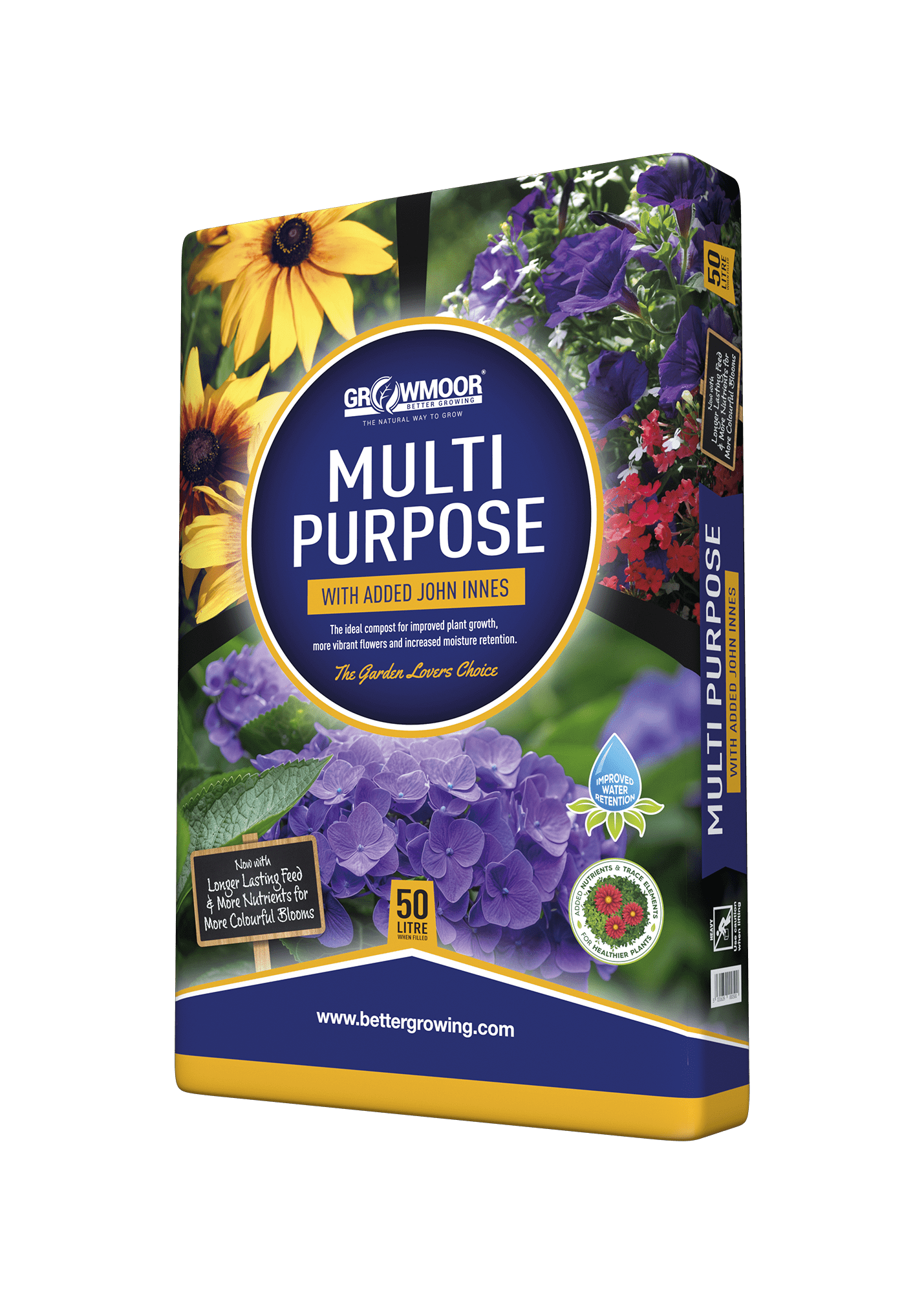Growmoor Multi Purpose Compost with John Innes 50L 1 Growmoor Multi Purpose Compost with John Innes 50L
