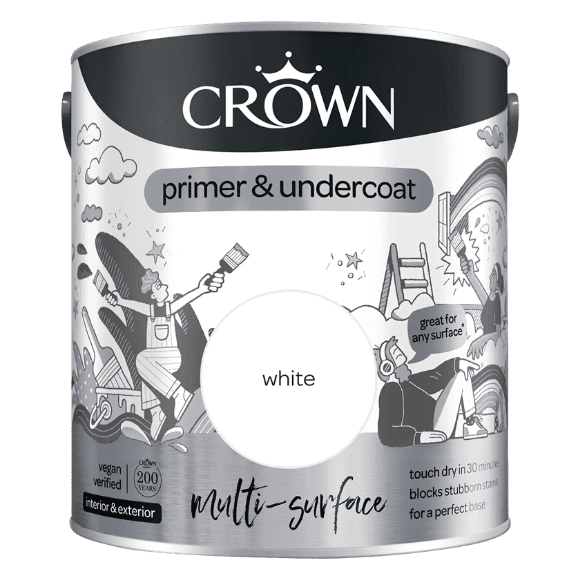 Crown Multi Surface Primer & Undercoat 1 Crown Multi Surface Primer & Undercoat at Masseys